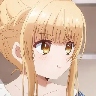 Sticker from Ангел по соседству @anime_stickerr