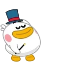 ❤️ emoji Утка (@TgSticker) Telegram sticker 14 of 20