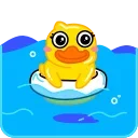 Sticker from Уточка Клюква @FOXDIZIGNERLIFE