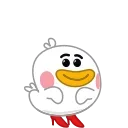 😁 emoji Утка (@TgSticker) Telegram sticker 10 of 20