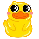 😈 emoji Уточка Клюква @FOXDIZIGNERLIFE Telegram sticker 14 of 17