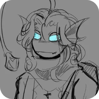 😠 emoji Sebastian Solace! (5) Telegram sticker 17 of 120