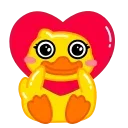 Sticker from Уточка Клюква @FOXDIZIGNERLIFE