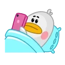🥱 emoji Утка (@TgSticker) Telegram sticker 16 of 20