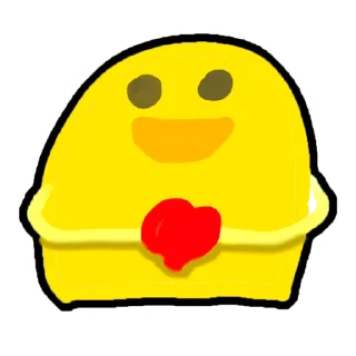 Sticker from Минималистичная утка