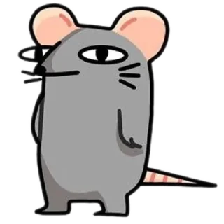 Sticker from ꜝꜝмышьꜝꜝ >|< @minichelovechishka_08