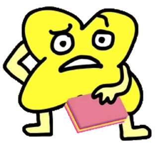 💛 emoji X by @SillyFishhh Telegram sticker 14 of 38