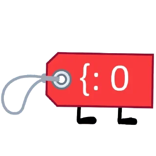 🌟 emoji ★ [🔖Bfdi/Tpot Price Tag 🔖] ★ @Clock_in3 Telegram sticker 9 of 63