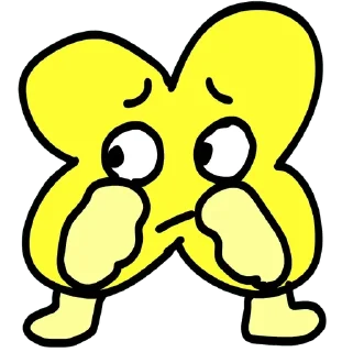 💛 emoji X by @SillyFishhh Telegram sticker 11 of 38