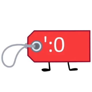 🌟 emoji ★ [🔖Bfdi/Tpot Price Tag 🔖] ★ @Clock_in3 Telegram sticker 5 of 63