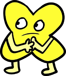 💛 emoji X by @SillyFishhh Telegram sticker 20 of 38