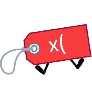 🌟 emoji ★ [🔖Bfdi/Tpot Price Tag 🔖] ★ @Clock_in3 Telegram sticker 11 of 63