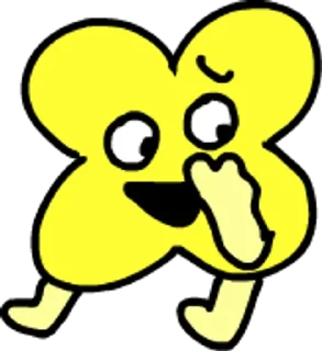 💛 emoji X by @SillyFishhh Telegram sticker 23 of 38