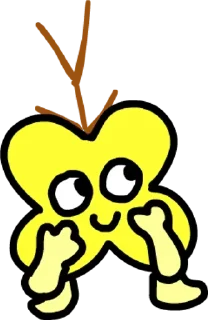 💛 emoji X by @SillyFishhh Telegram sticker 24 of 38