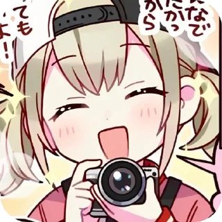 Sticker from 𑁤 Kohane Azusawa @MyDarlingLotta