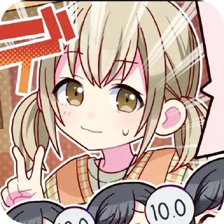 Sticker from 𑁤 Kohane Azusawa @MyDarlingLotta