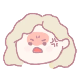 😡 emoji Yoona Telegram sticker 6 of 48