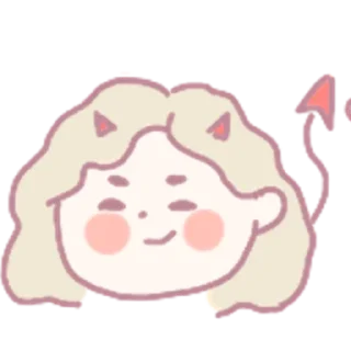 😈 emoji Yoona Telegram sticker 8 of 48