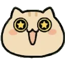 🤩 emoji Забавный котик @EmodzyPremium Telegram sticker 4 of 40