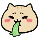 🤮 emoji Забавный котик @EmodzyPremium Telegram sticker 7 of 40