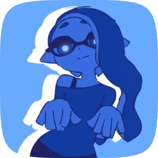 🐙 emoji Ｓｐｌａｔｏｏｎ! By: @pikuniku_0 Telegram sticker 21 of 43