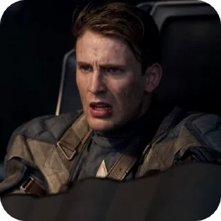 Sticker from Captain America
