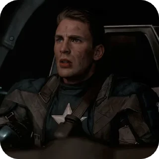 Sticker from Captain America