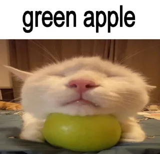 🍏 emoji фруктовые овощи Telegram sticker 9 of 13