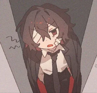 🤨 emoji дазай @stickerskva Telegram sticker 12 of 119