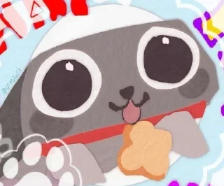 🥰 emoji ♡♡ Пеббл ♡♡(созд@Kitik_kitOrig Telegram sticker 14 of 120
