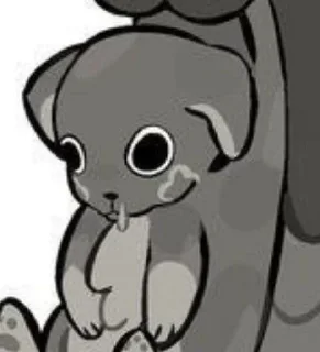 ☹️ emoji ♡♡ Пеббл ♡♡(созд@Kitik_kitOrig Telegram sticker 20 of 120