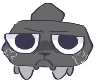 😒 emoji ♡♡ Пеббл ♡♡(созд@Kitik_kitOrig Telegram sticker 10 of 120