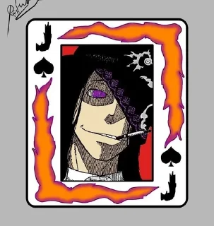 🌟 emoji 🃏🔥Joker🔥🃏🔥Fire Force🔥 Telegram sticker 20 of 56
