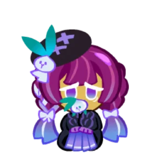 🧅 emoji Onion Cookie's Eerie Classroom Pupil! Telegram sticker 4 of 58