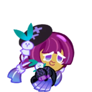 🧅 emoji Onion Cookie's Eerie Classroom Pupil! Telegram sticker 17 of 58