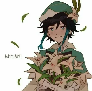 🍃 emoji Venti！！ Telegram sticker 14 of 56