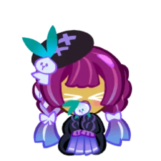 🧅 emoji Onion Cookie's Eerie Classroom Pupil! Telegram sticker 6 of 58