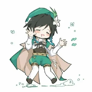 🍃 emoji Venti！！ Telegram sticker 13 of 56