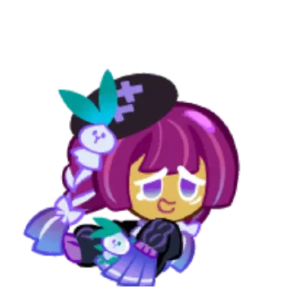 🧅 emoji Onion Cookie's Eerie Classroom Pupil! Telegram sticker 21 of 58