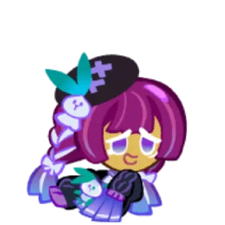 🧅 emoji Onion Cookie's Eerie Classroom Pupil! Telegram sticker 23 of 58