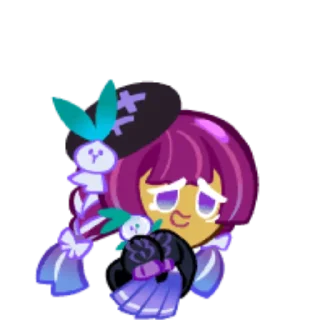 🧅 emoji Onion Cookie's Eerie Classroom Pupil! Telegram sticker 16 of 58