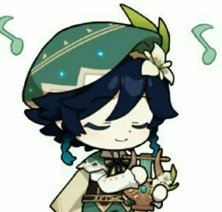 🍃 emoji Venti！！ Telegram sticker 16 of 56