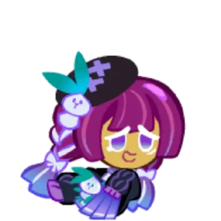 🧅 emoji Onion Cookie's Eerie Classroom Pupil! Telegram sticker 22 of 58
