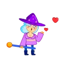 Sticker from Wizard