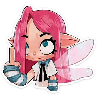 ❤️‍🔥 emoji Фиона | @Earth138 Telegram sticker 16 of 40
