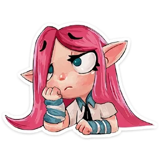 ❤️‍🔥 emoji Фиона | @Earth138 Telegram sticker 24 of 40