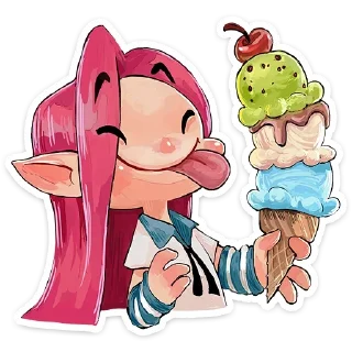 ❤️‍🔥 emoji Фиона | @Earth138 Telegram sticker 19 of 40