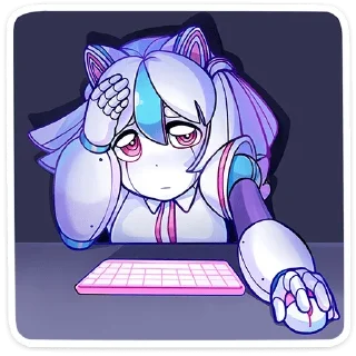 😣 emoji Робочи ➩ @Earth928B Telegram sticker 18 of 48