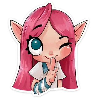 ❤️‍🔥 emoji Фиона | @Earth138 Telegram sticker 22 of 40