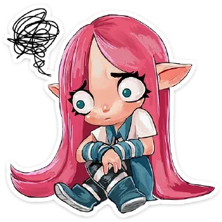 ❤️‍🔥 emoji Фиона | @Earth138 Telegram sticker 7 of 40